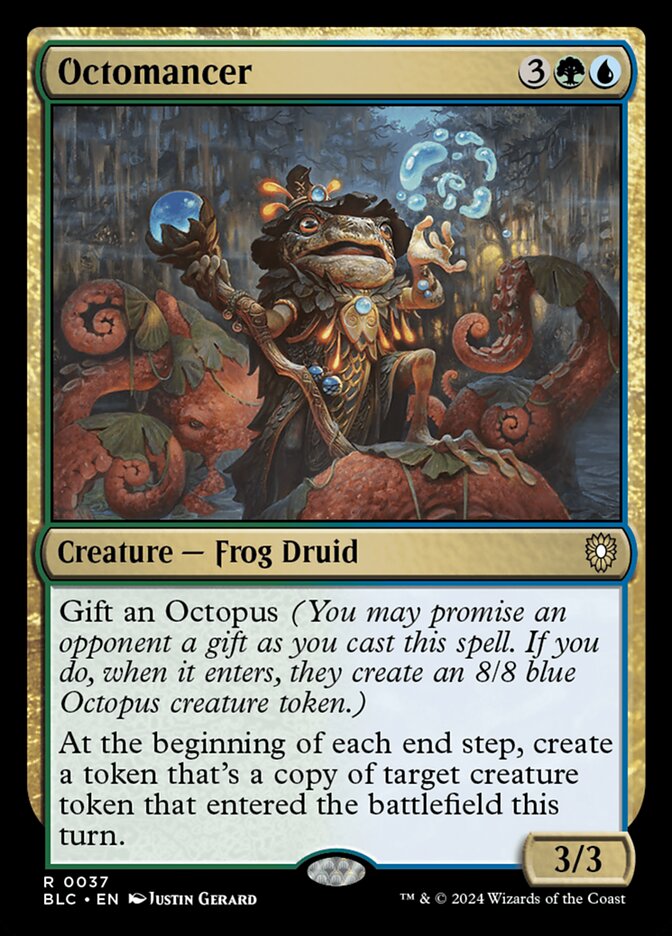 Octomancer (37) - Bloomburrow Commander (BLC)