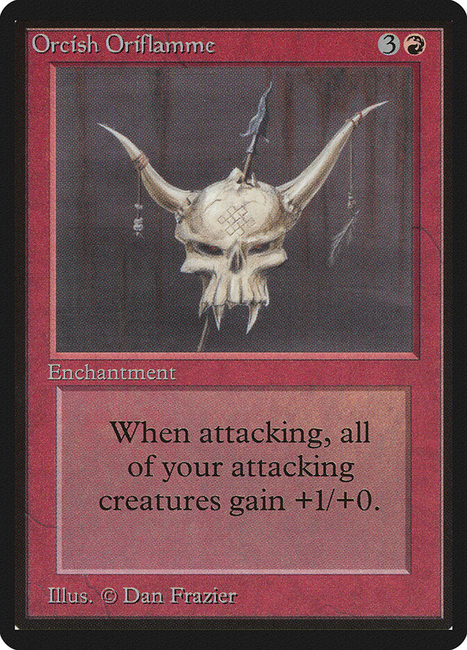 Orcish Oriflamme (167) - Limited Edition Beta (LEB)