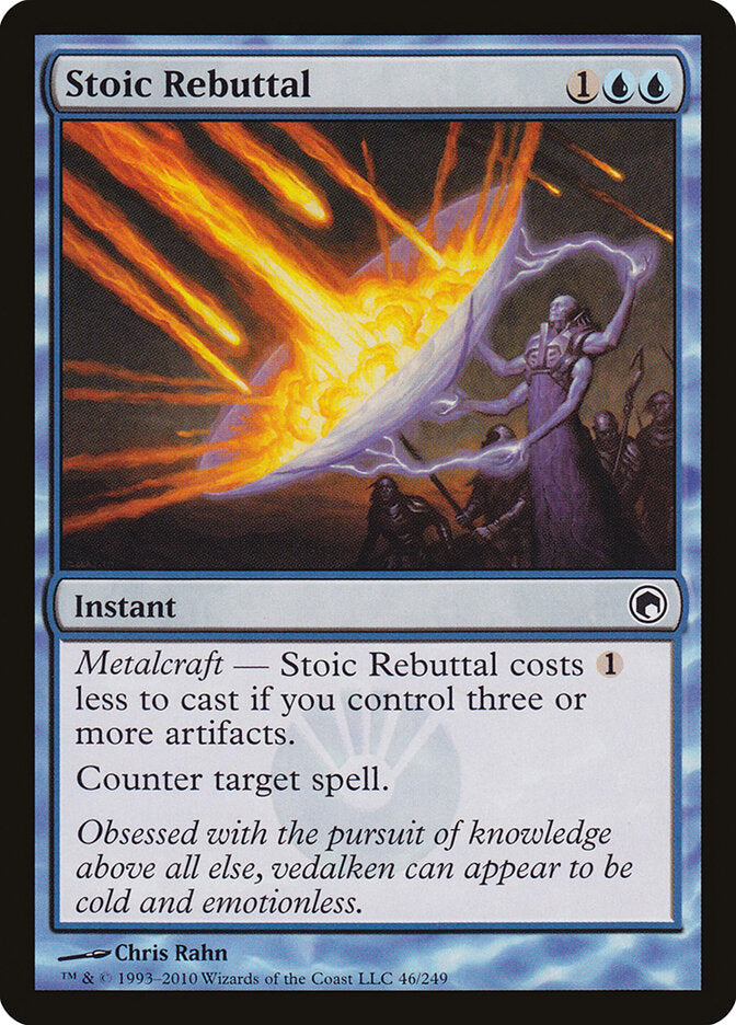 Stoic Rebuttal (46) - Scars of Mirrodin (SOM)