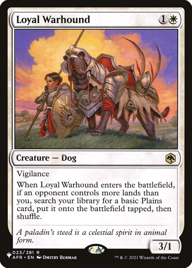 Loyal Warhound - The List (PLST)
