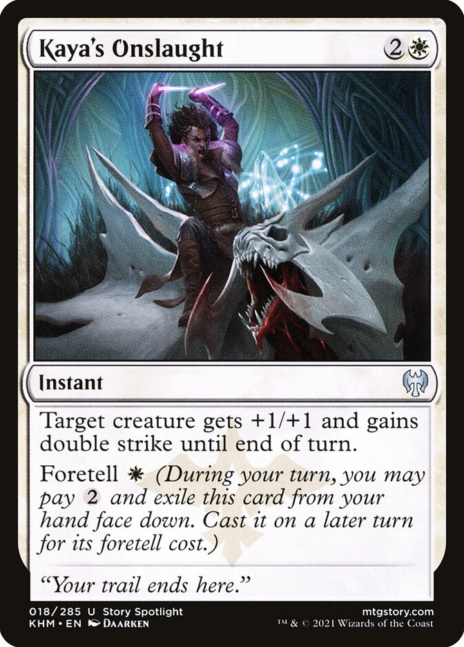 Kaya's Onslaught (18) - Kaldheim (KHM)