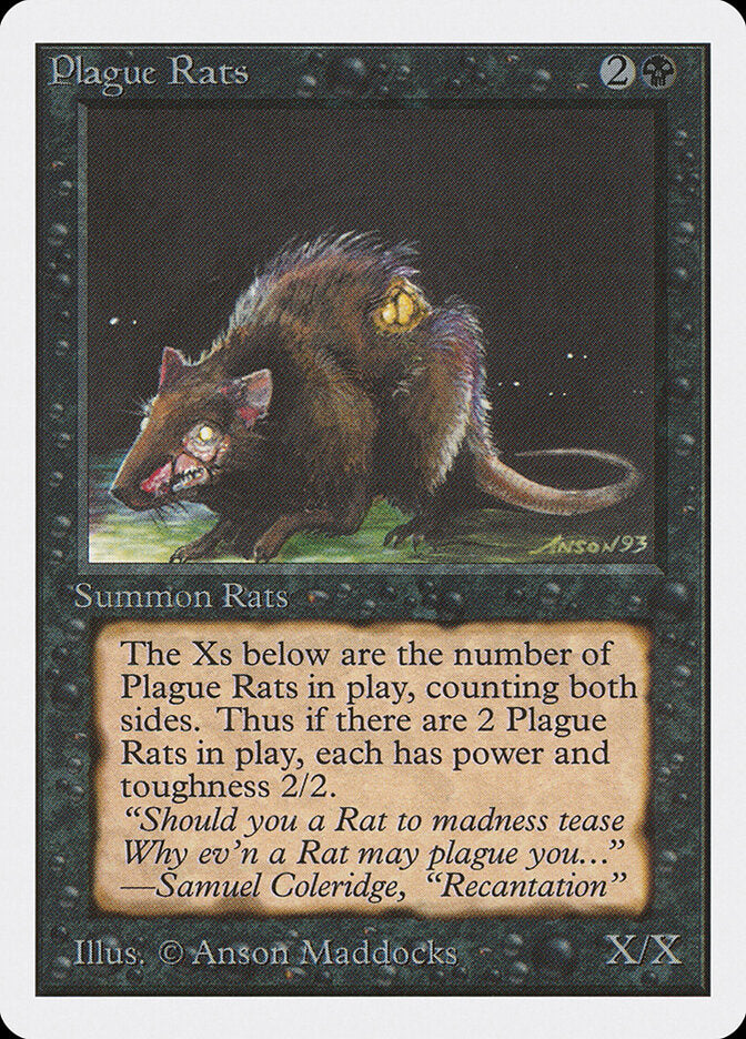 Plague Rats (122) - Unlimited Edition (2ED)