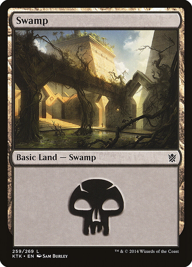 Swamp (259) - Khans of Tarkir (KTK)