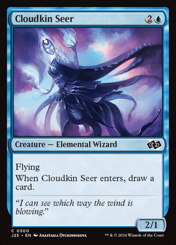 Cloudkin Seer (300) - Foundations Jumpstart (J25)