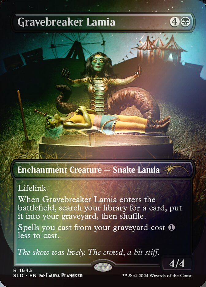 Gravebreaker Lamia (1643★) - Secret Lair Drop (SLD)