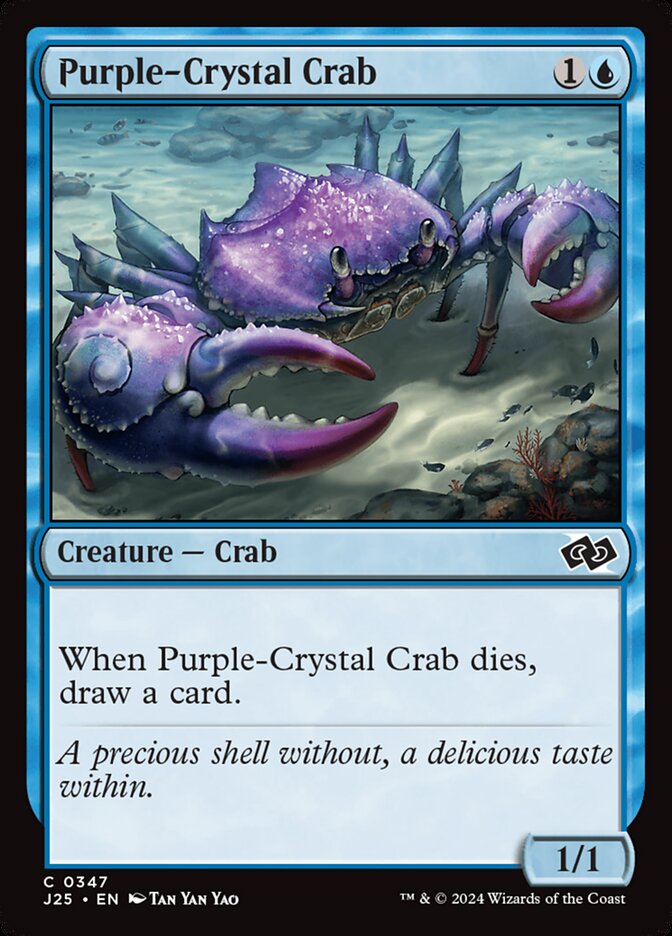 Purple-Crystal Crab (347) - Foundations Jumpstart (J25)