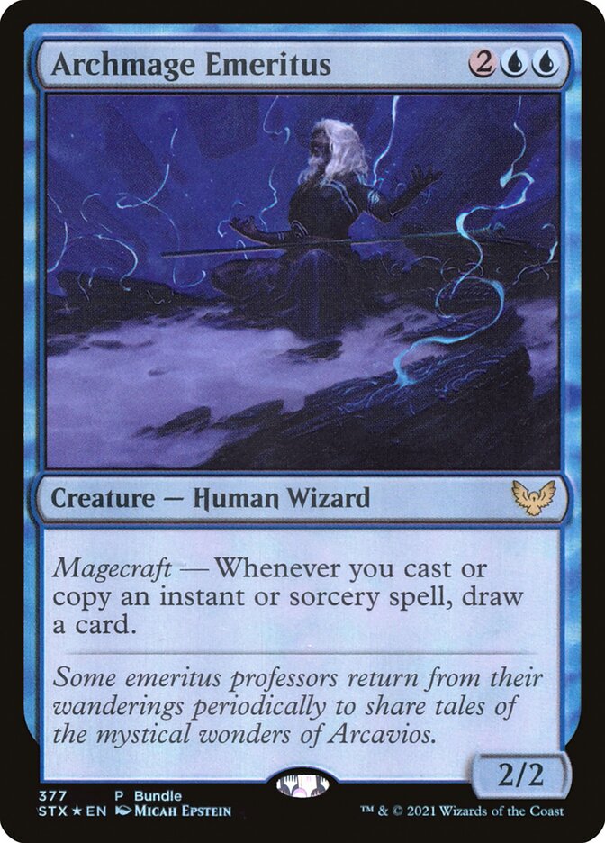 Archmage Emeritus (377) - Strixhaven: School of Mages (STX)