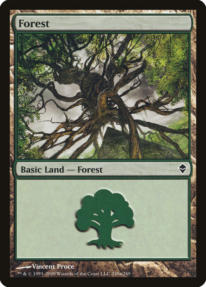 Forest (249a) - Zendikar (ZEN)