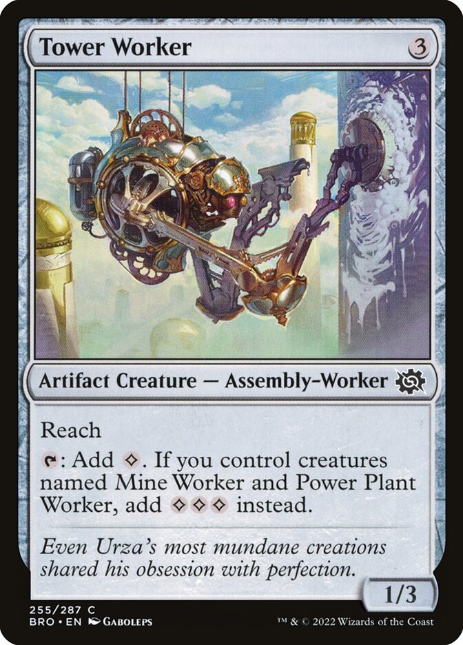 Tower Worker (255) - The Brothers' War (BRO)
