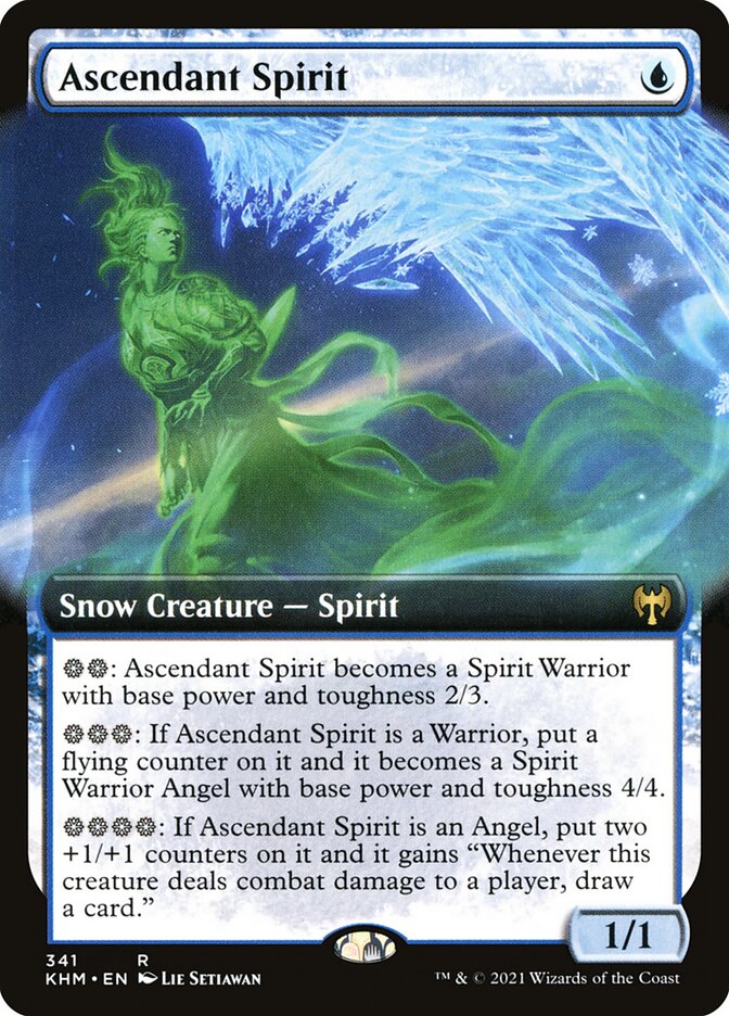 Ascendant Spirit (341) - Kaldheim (KHM)