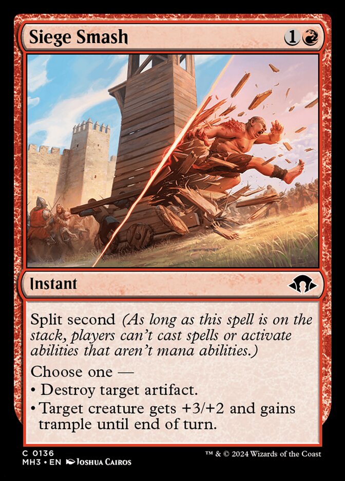 Siege Smash (136) - Modern Horizons 3 (MH3)