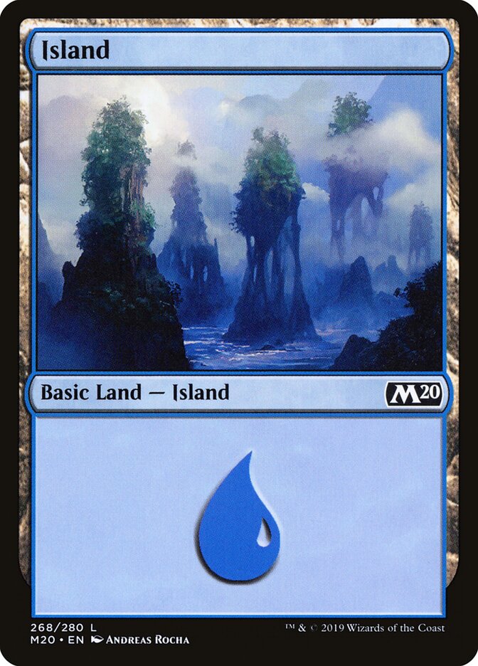 Island (268) - Core Set 2020 (M20)