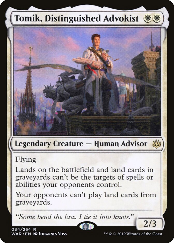 Tomik, Distinguished Advokist (34) - War of the Spark (WAR)