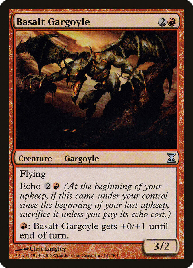 Basalt Gargoyle (145) - Time Spiral (TSP)