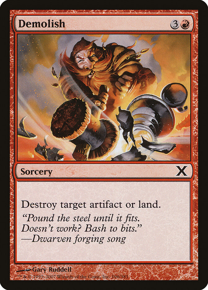 Demolish (196) - Tenth Edition (10E)
