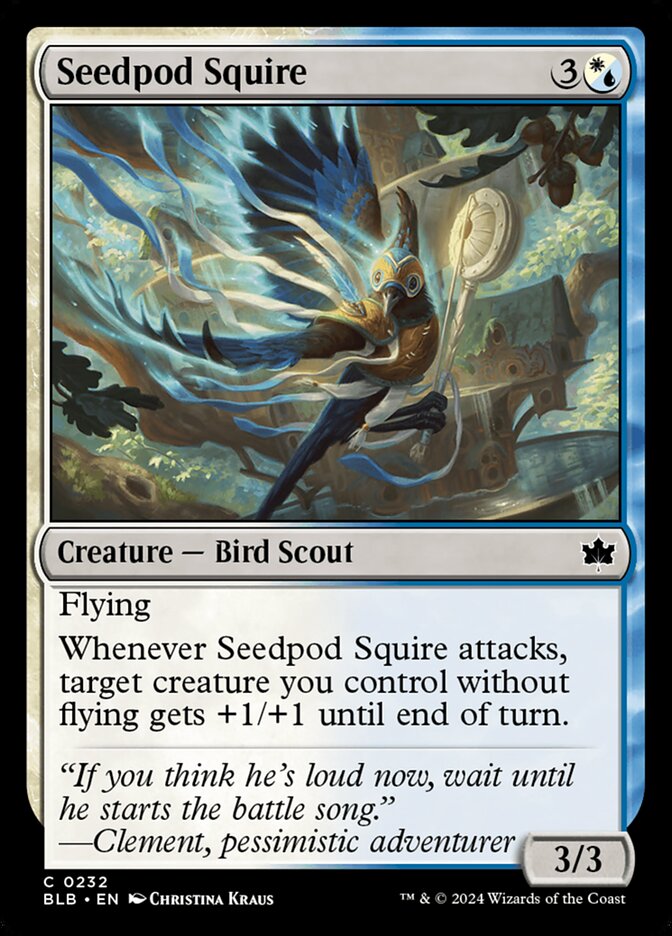 Seedpod Squire (232) - Bloomburrow (BLB)