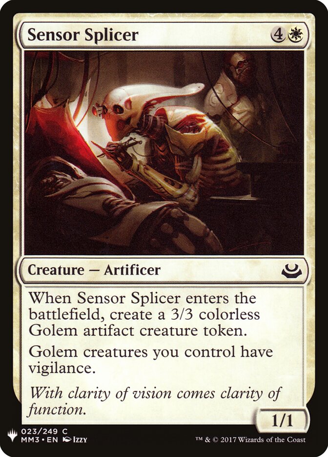 Sensor Splicer (MM3-23) - The List (PLST)