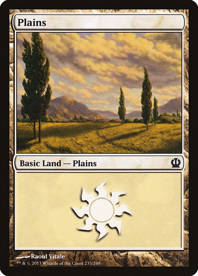 Plains (233) - Theros (THS)
