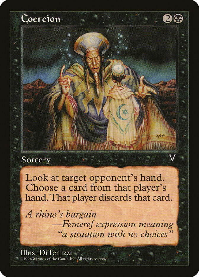 Coercion (54) - Visions (VIS)