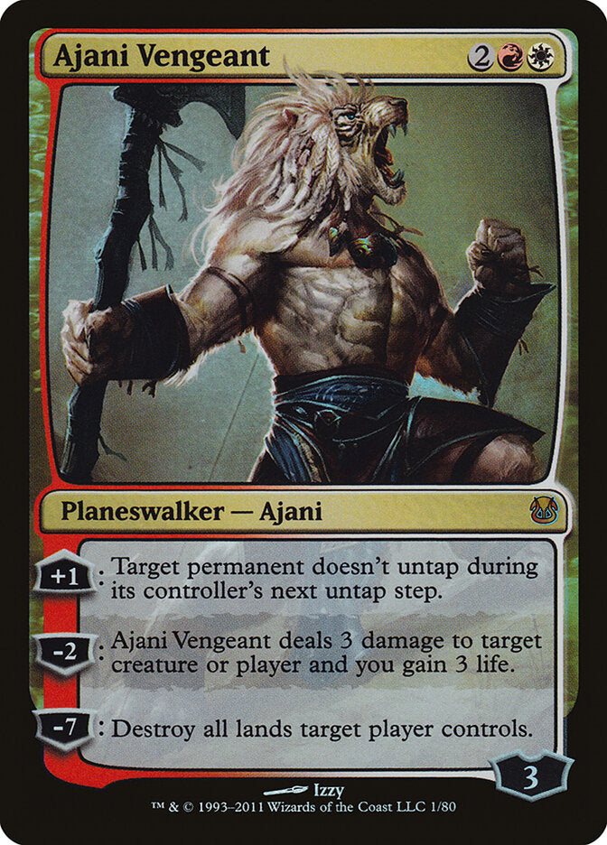 Ajani Vengeant (1) - Duel Decks: Ajani vs. Nicol Bolas (DDH)