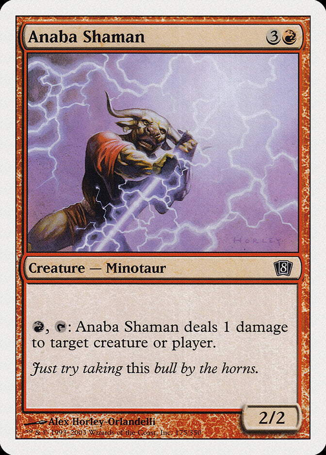 Anaba Shaman (175) - Eighth Edition (8ED)