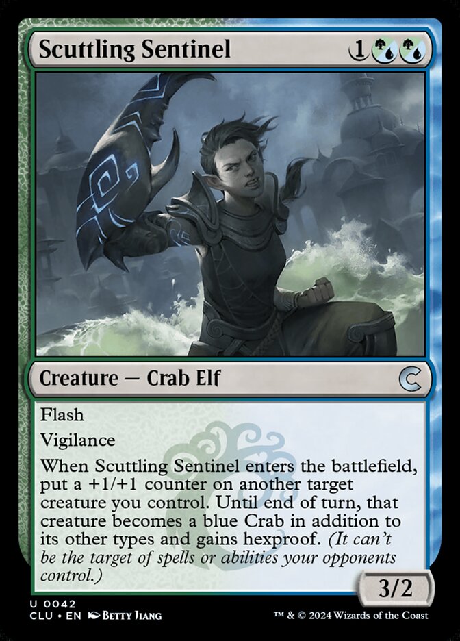 Scuttling Sentinel (42) - Ravnica: Clue Edition (CLU)