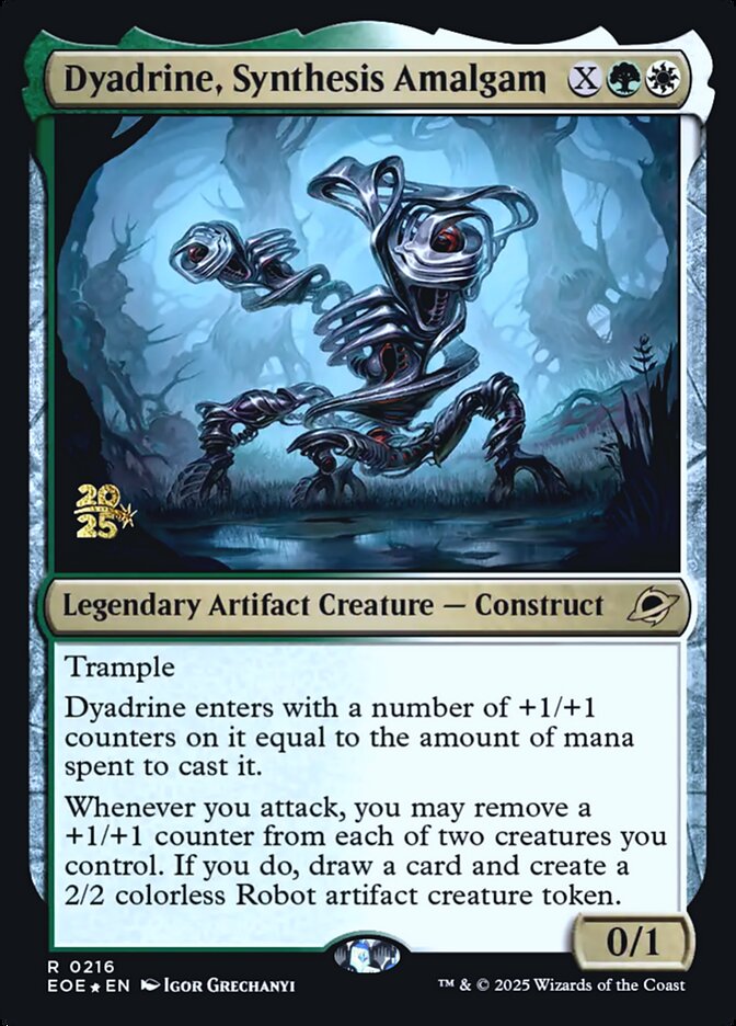 Dyadrine, Synthesis Amalgam (216s) - Edge of Eternities Promos (PEOE)