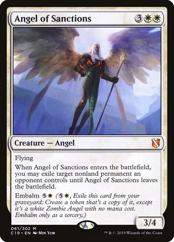 Angel of Sanctions (61) - Commander 2019 (C19)