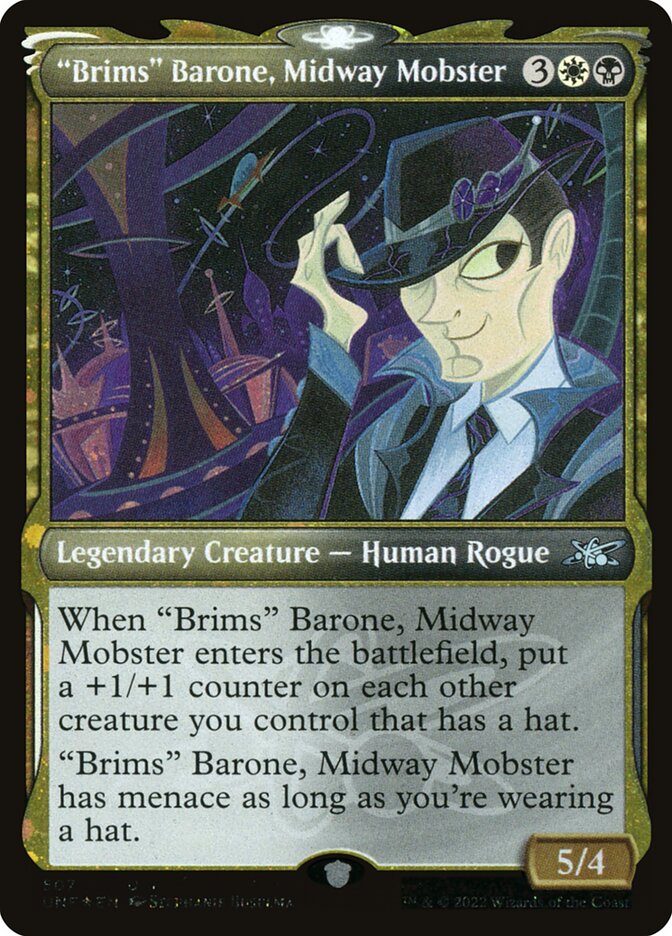 "Brims" Barone, Midway Mobster (507) - Unfinity (UNF)