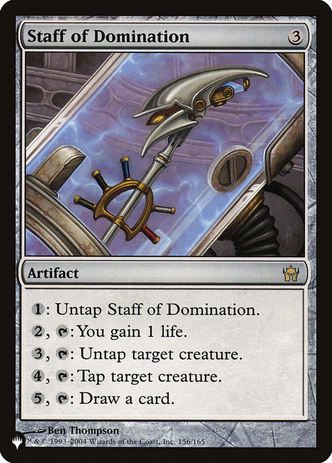 Staff of Domination (5DN-156) - The List (PLST)