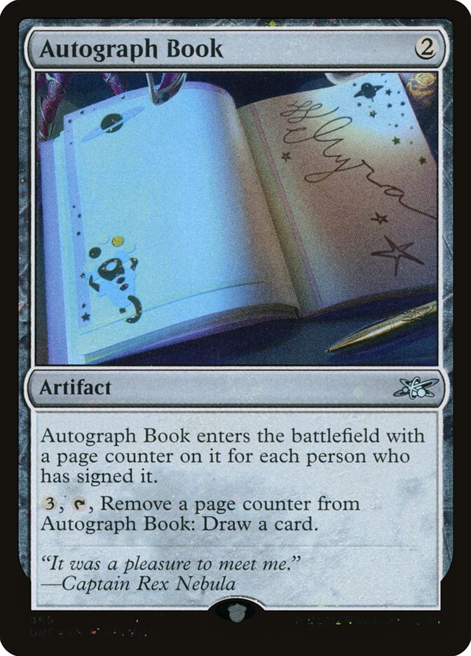 Autograph Book (469) - Unfinity (UNF)