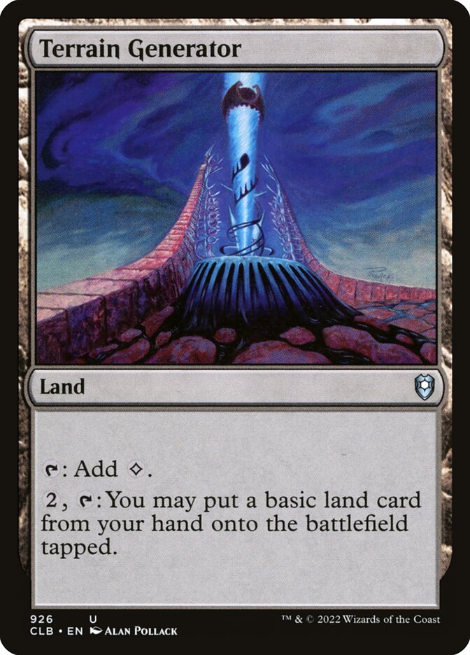 Terrain Generator (926) - Commander Legends: Battle for Baldur's Gate (CLB)