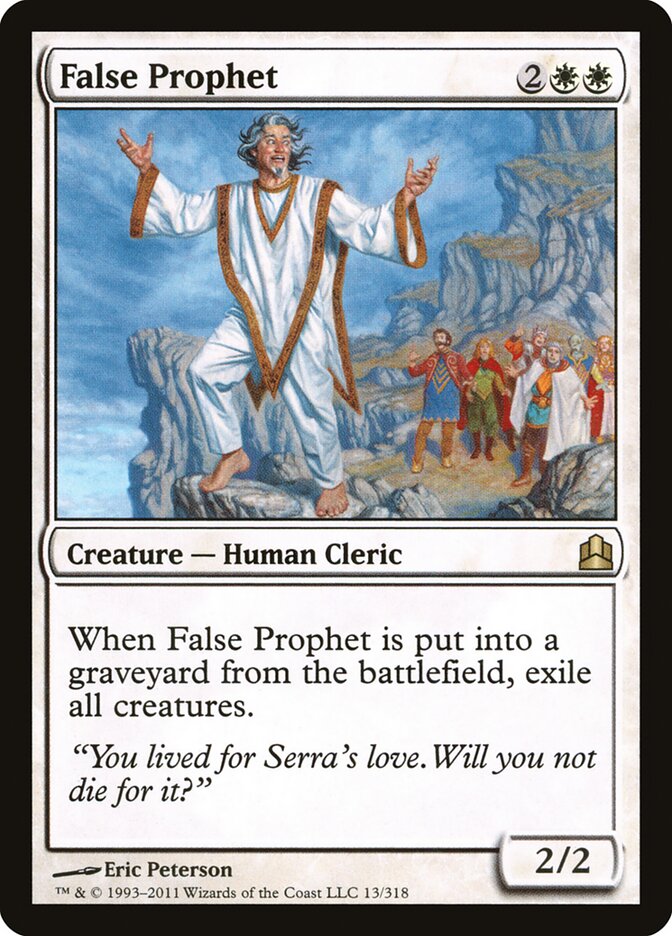 False Prophet (13) - Commander 2011 (CMD)