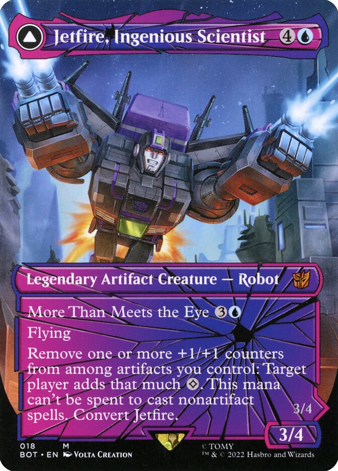 Jetfire, Ingenious Scientist // Jetfire, Air Guardian (18) - Transformers (BOT)