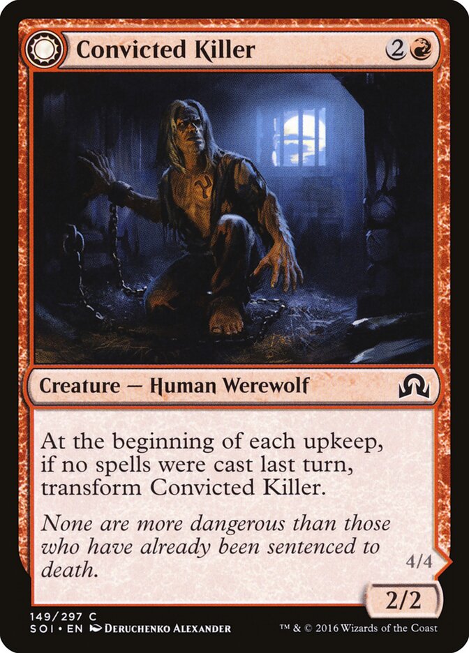 Convicted Killer // Branded Howler (149) - Shadows over Innistrad (SOI)