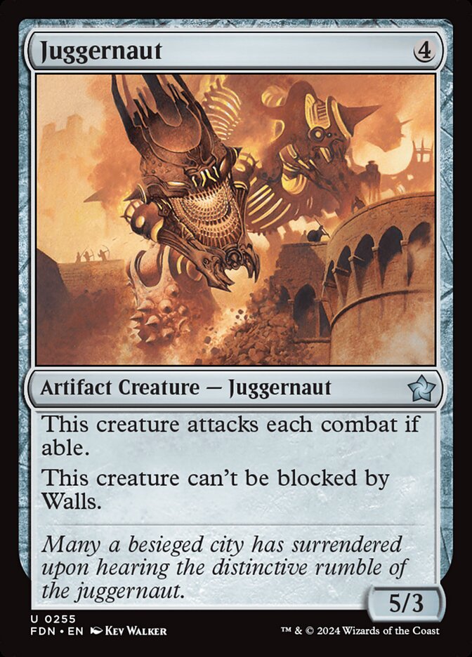 Juggernaut (255) - Foundations (FDN)