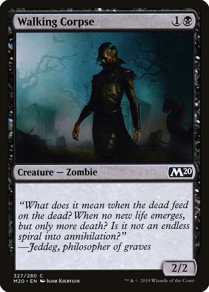 Walking Corpse (327) - Core Set 2020 (M20)