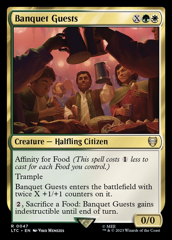 Banquet Guests (47) - Tales of Middle-earth Commander (LTC)