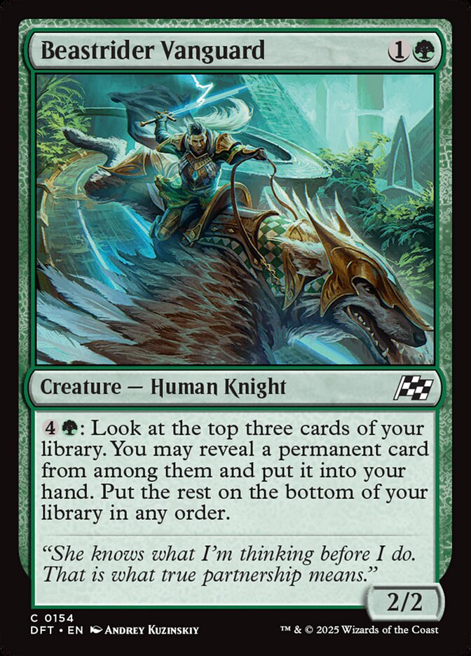 Beastrider Vanguard (154) - Aetherdrift (DFT)