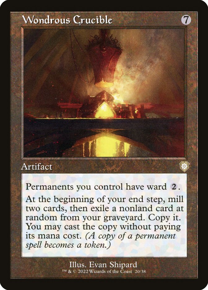 Wondrous Crucible (20) - The Brothers' War Commander (BRC)