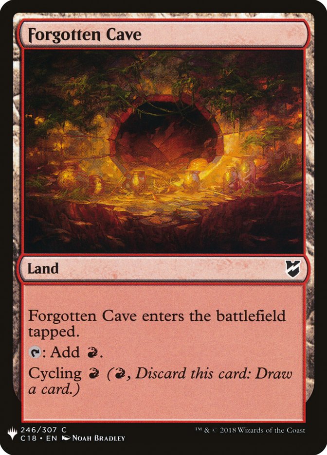 Forgotten Cave - The List (PLST)