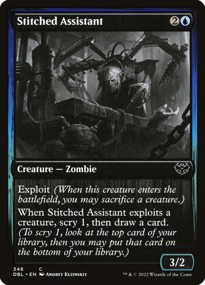 Stitched Assistant - Innistrad: Double Feature (DBL)