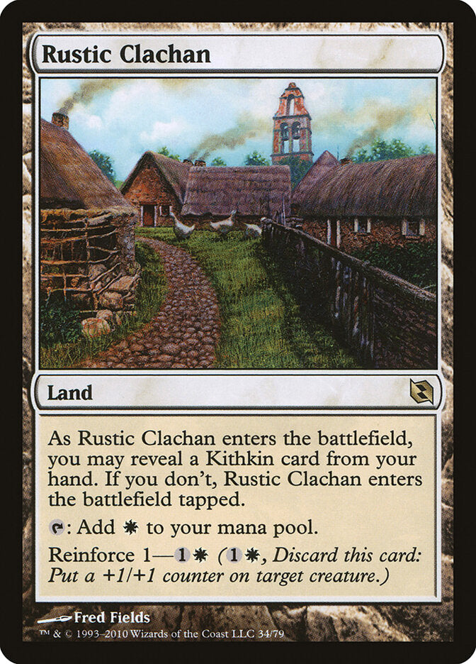 Rustic Clachan (34) - Duel Decks: Elspeth vs. Tezzeret (DDF)