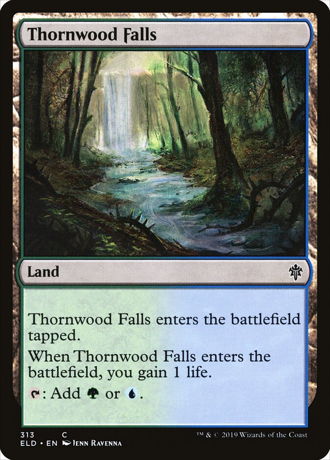 Thornwood Falls (313) - Throne of Eldraine (ELD)