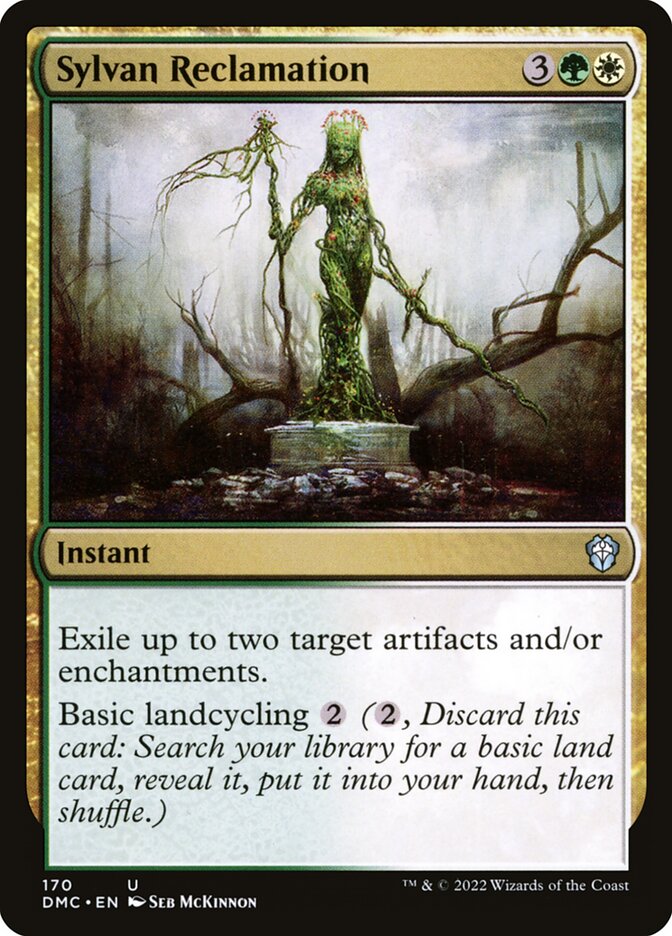Sylvan Reclamation (170) - Dominaria United Commander (DMC)