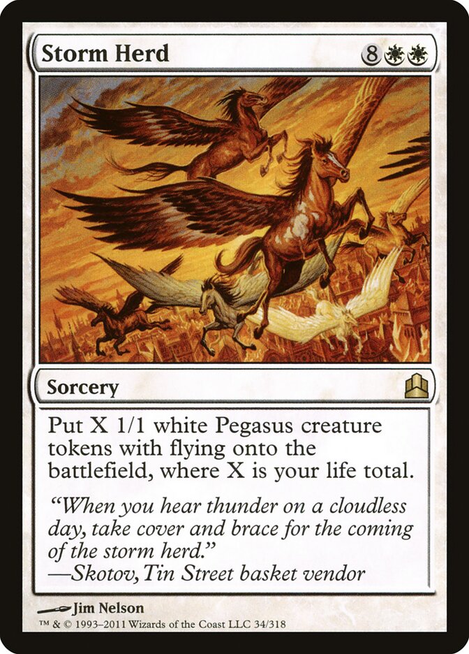 Storm Herd (34) - Commander 2011 (CMD)