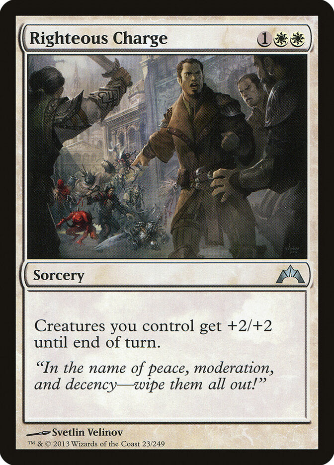 Righteous Charge (23) - Gatecrash (GTC)