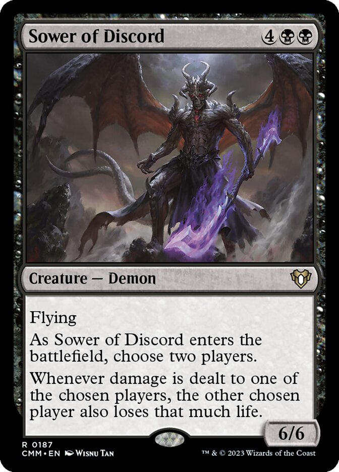 Sower of Discord (187) - Commander Masters (CMM)
