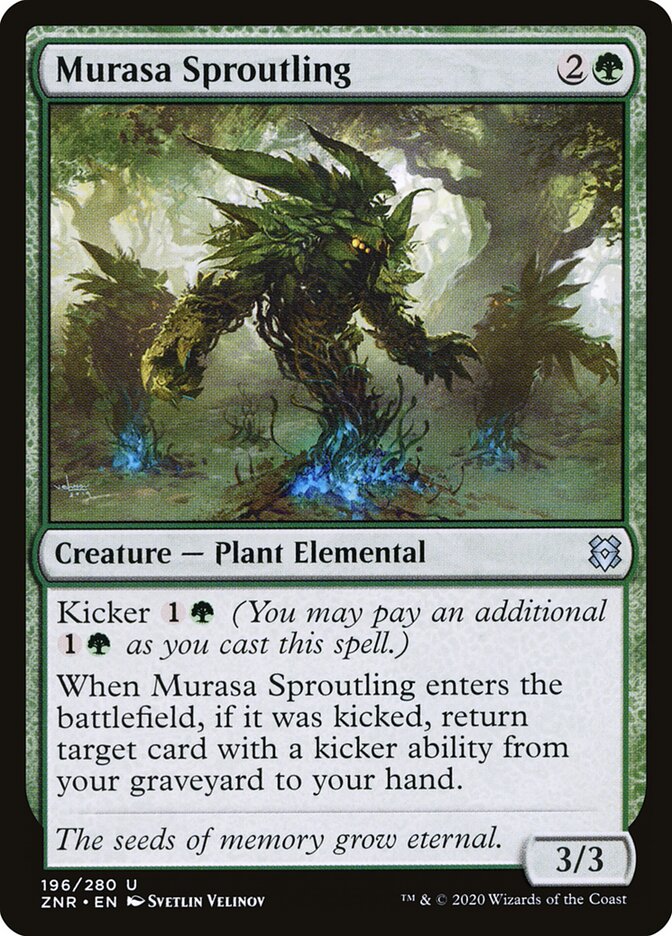 Murasa Sproutling (196) - Zendikar Rising (ZNR)