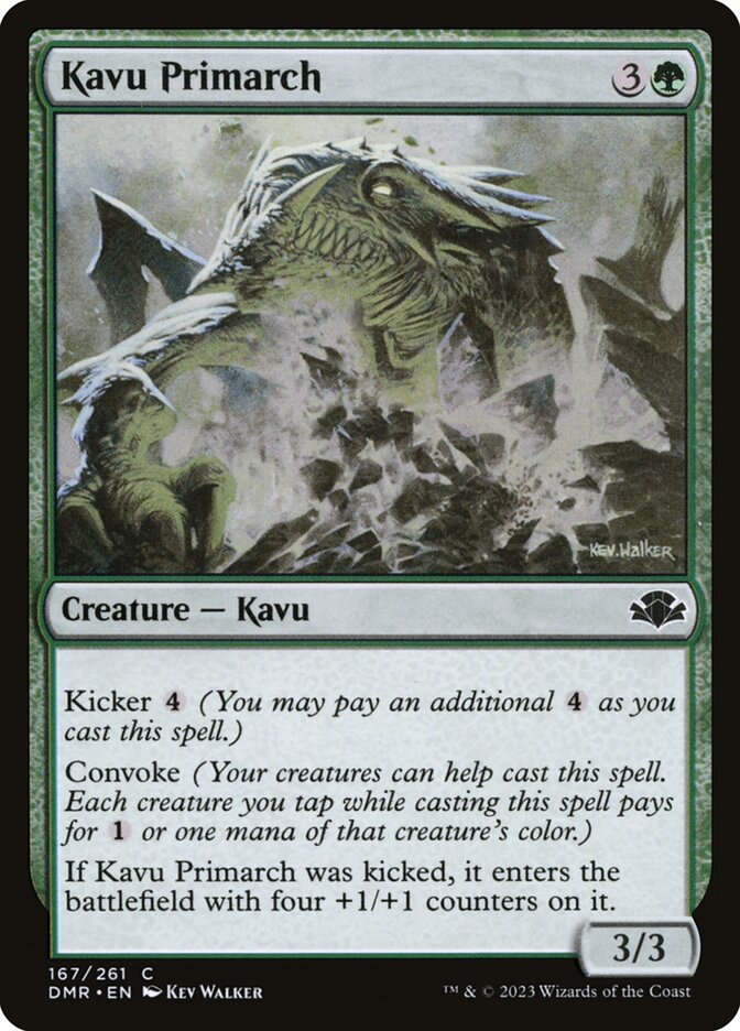 Kavu Primarch (167) - Dominaria Remastered (DMR)